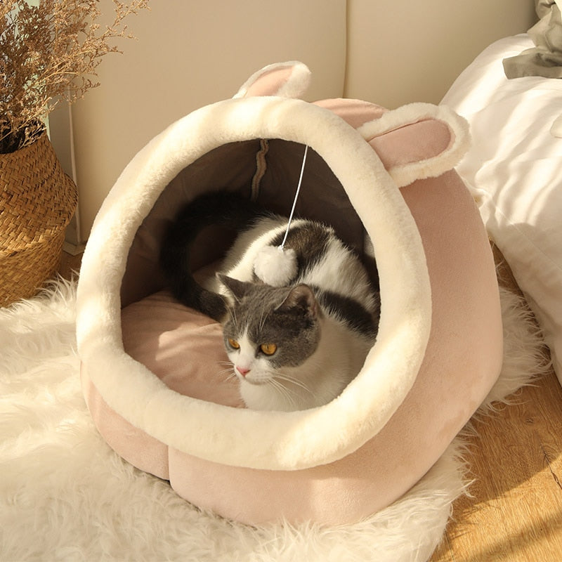 Sweet and Cozy Cat Bed