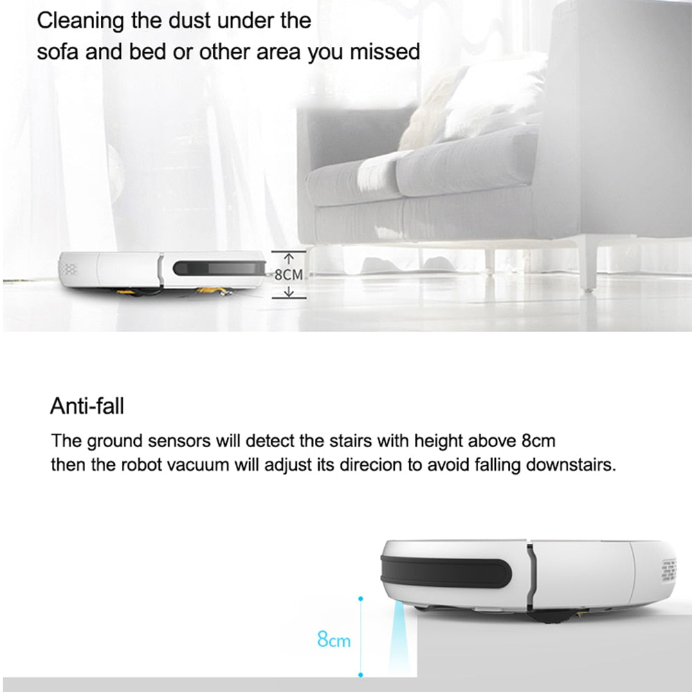 Isweep X3 Robot Vacuum Cleaner APP Control Wet and Dry Mop Smart Home Appliance Auto Recharge Good Package Preferred Gift