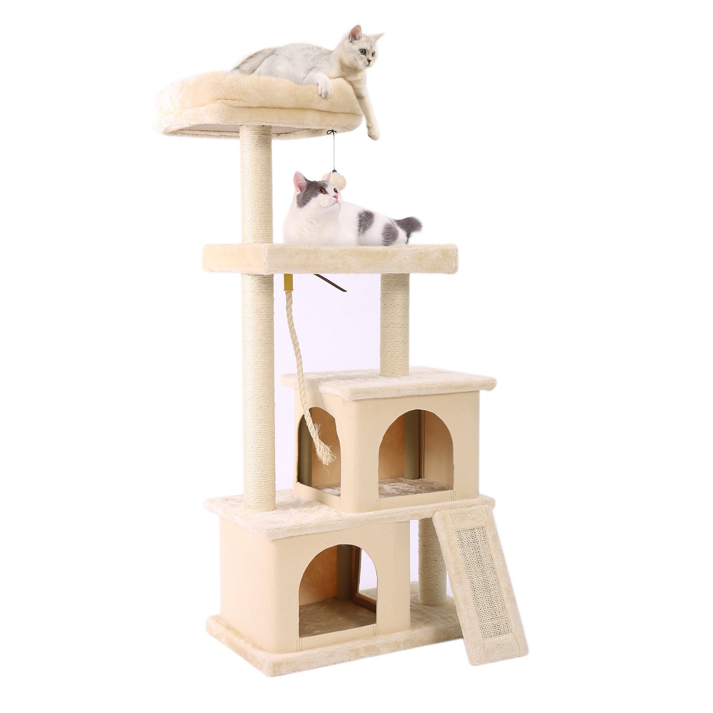 Cat's Tree Tower Condo Scratcher Home Furniture Pets House Hammock Cats Climbing Furniture Pets House Hammock Cat's Tree Tower
