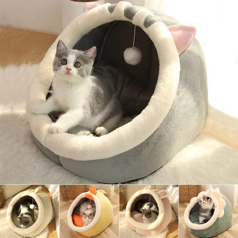 Sweet and Cozy Cat Bed