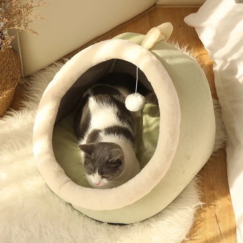 Sweet and Cozy Cat Bed