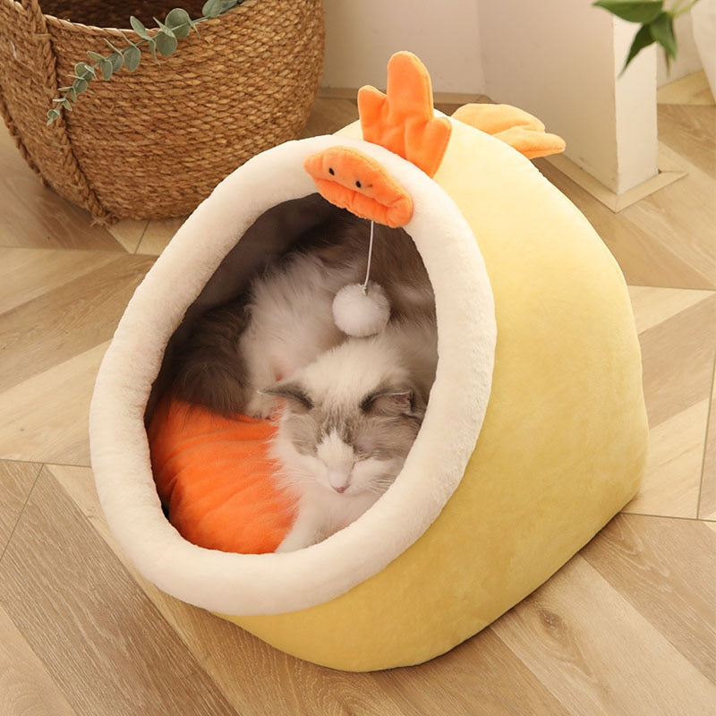 Sweet and Cozy Cat Bed